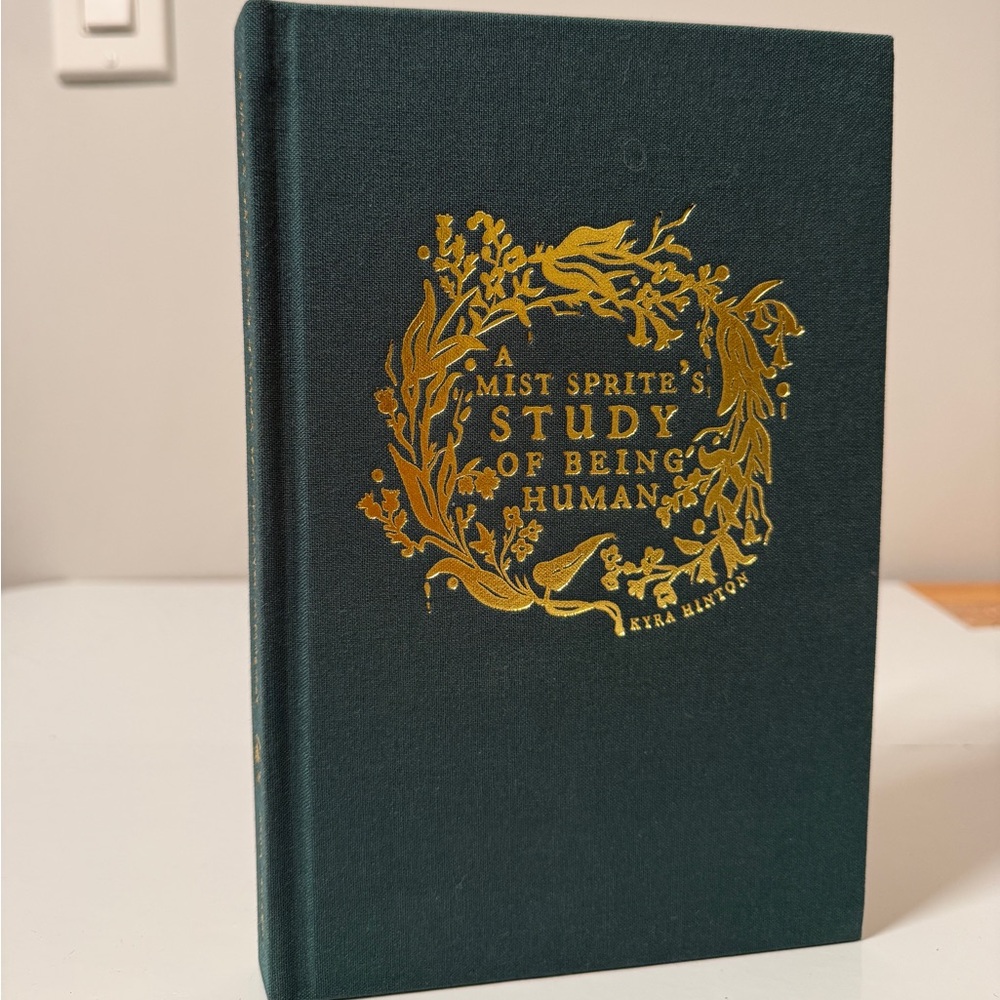 A Mist Sprites Study of Being Human Signed Hardcover Kyra Hinton Indie Fantasy